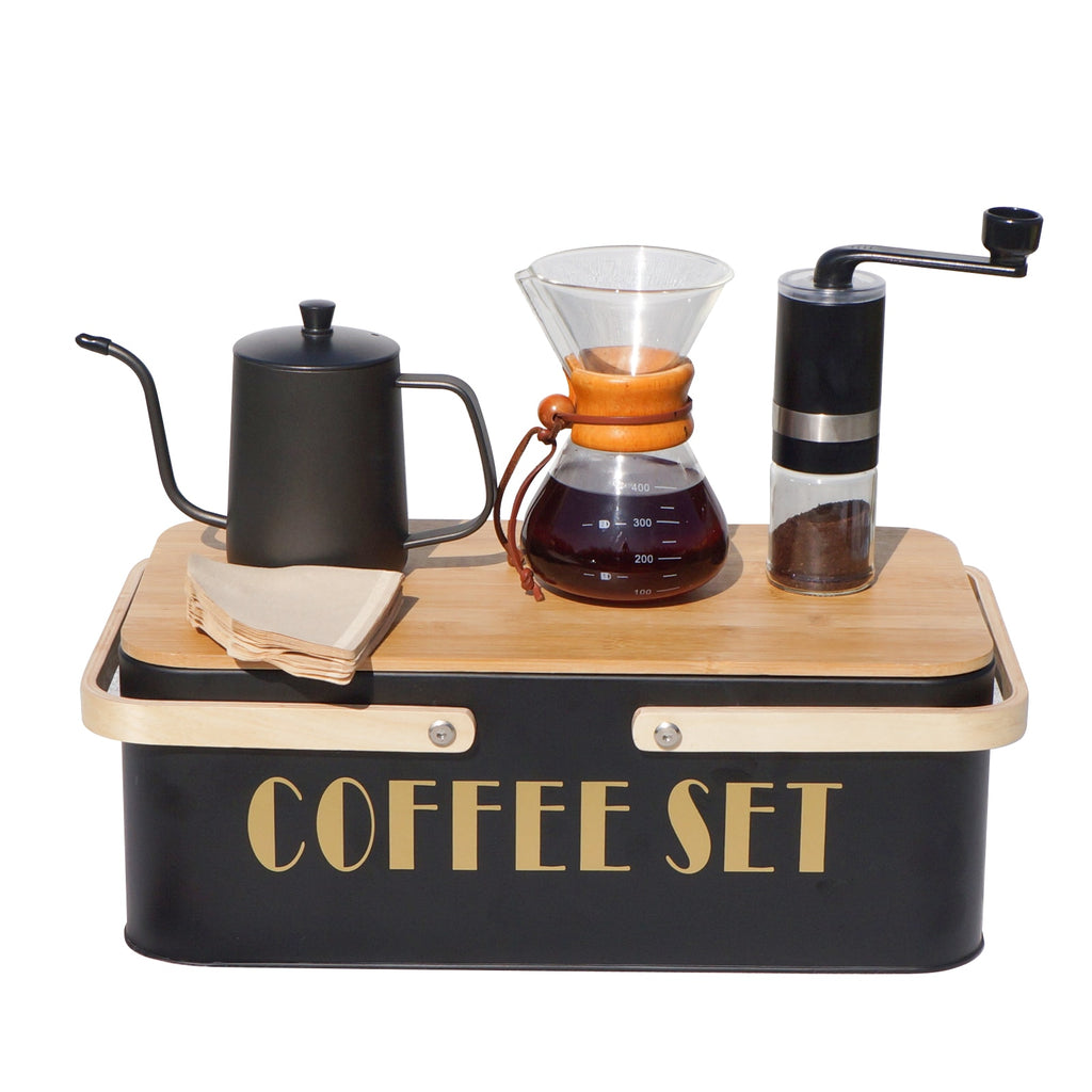 Chemex Style 400ML Glass Pour Over Coffee Brewing